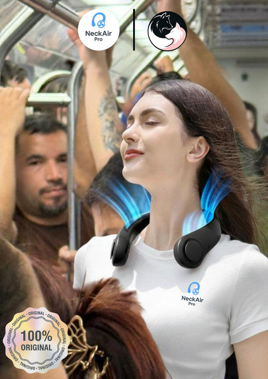 🌬 NeckAIR pro™-Ventilador de Cuello Portátil 🍃
